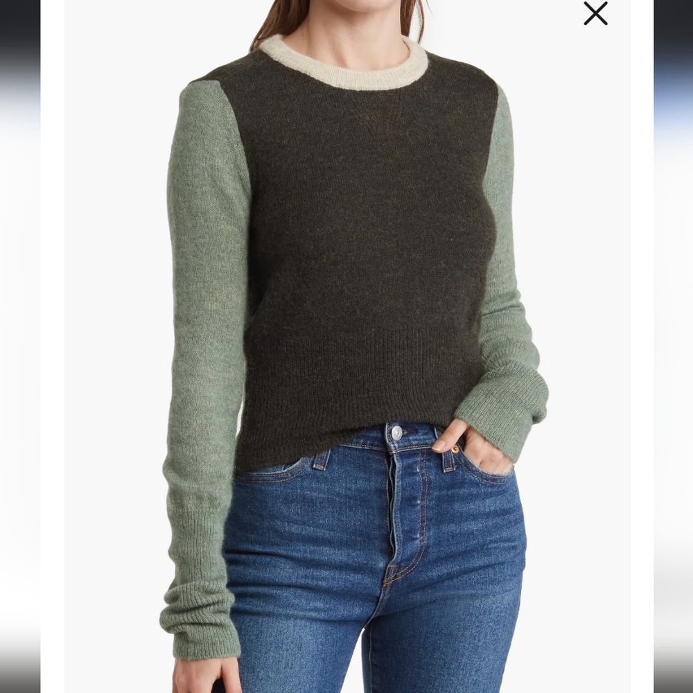 Rag and bone Lindsay crew neck  sweater